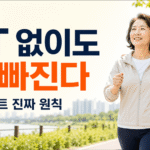 PT 없이도 살 빠지는 다이어트 진짜 원칙과 일상 속 걷기 운동