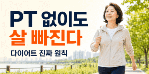 PT 없이도 살 빠지는 다이어트 진짜 원칙과 일상 속 걷기 운동