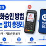 카드단말기 결제가 안 되거나 키인승인이 불가할 때 전화로 카드 승인을 받고 대금을 수령하는 절차를 안내하는 썸네일