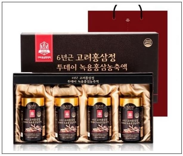 6년근 고려홍삼과 녹용이 함께 구성된 부모님 명절 건강식품 선물세트 이미지